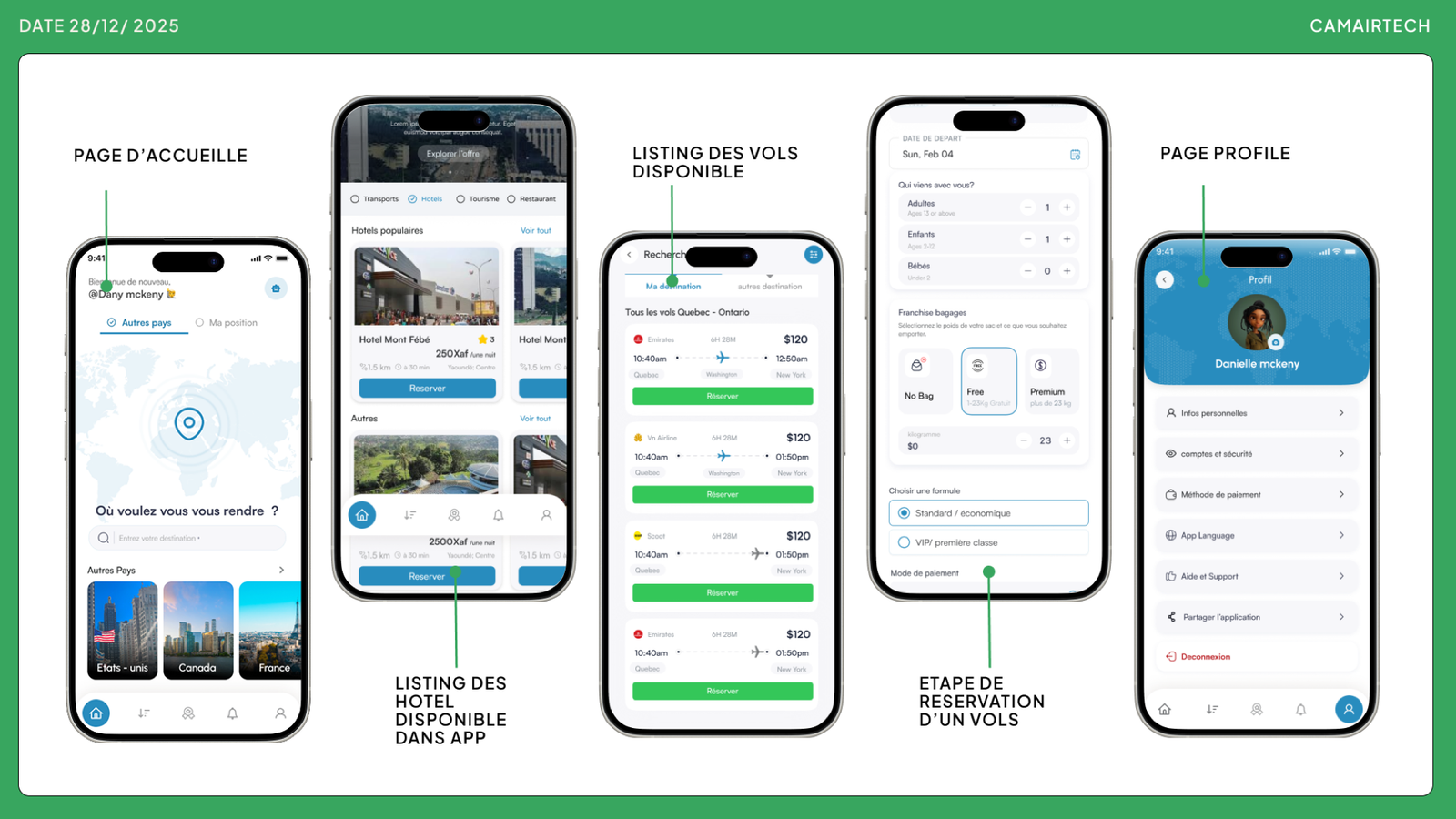 C-One — hotel details, payment, QR ticket, tourism, profile