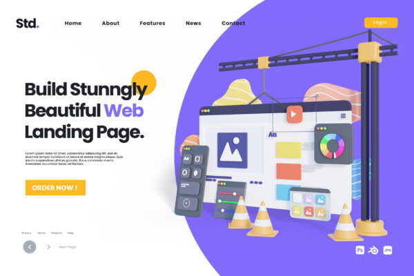 High-Converting Landing Page Design Cameroon